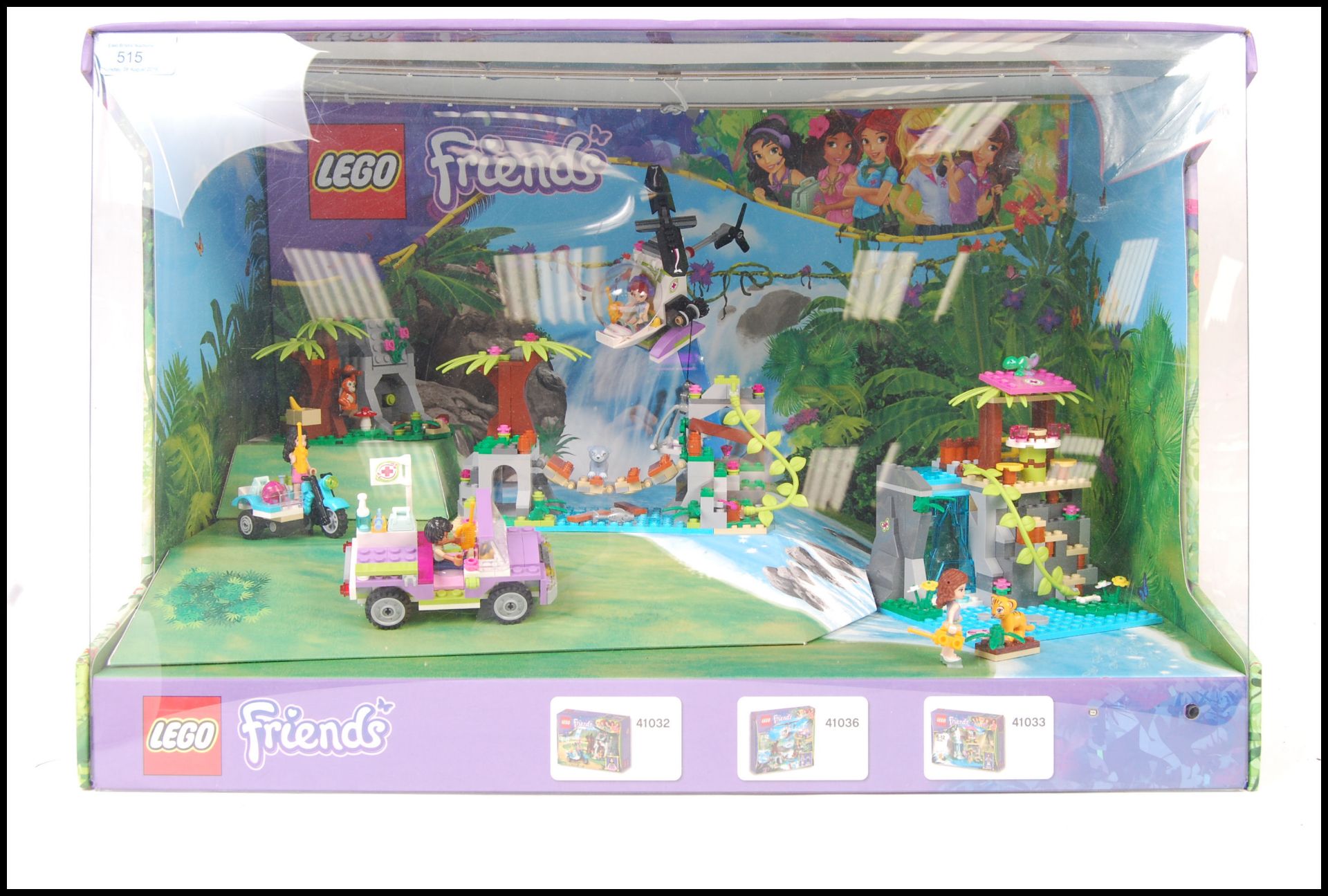 LEGO FRIENDS MULTI SET SHOP DISPLAY CABINET