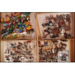 COLLECTION OF ASSORTED LEAD AND PLASTIC TOY SOLDIERS