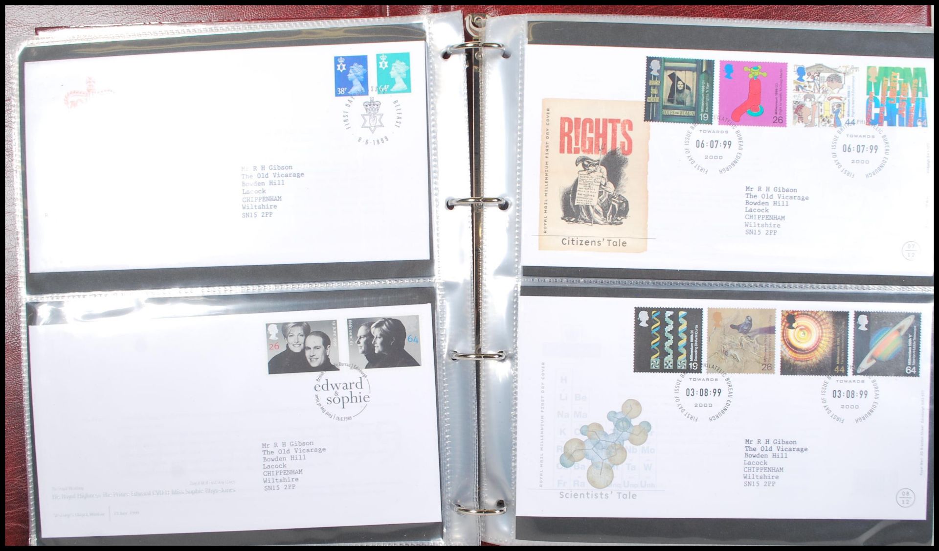 A album of Great Britain first day covers contained in a Royal mail album, 1998-2002 approx 72 - Image 4 of 8