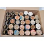 A good collection of approximately 50 + Edison  Phonograph wax cylinder rolls in cases featuring