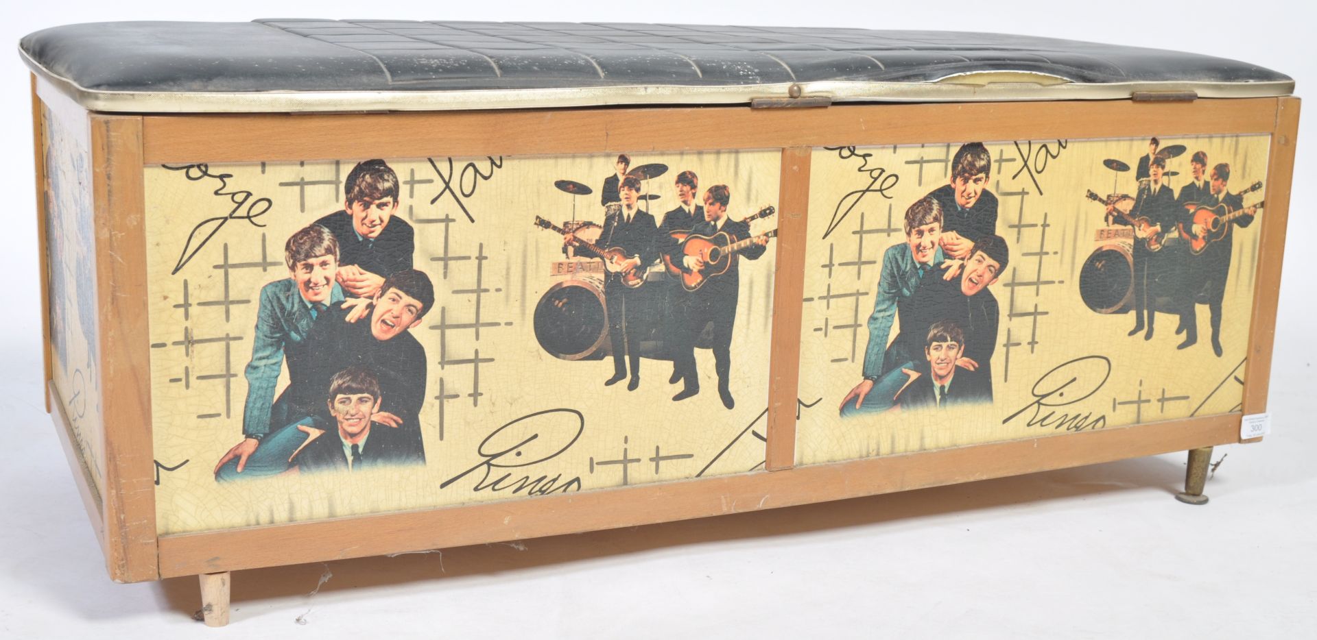 RARE 1960'S BEATLES OTTOMAN / BLANKET BOX BY AVALO - Bild 3 aus 8