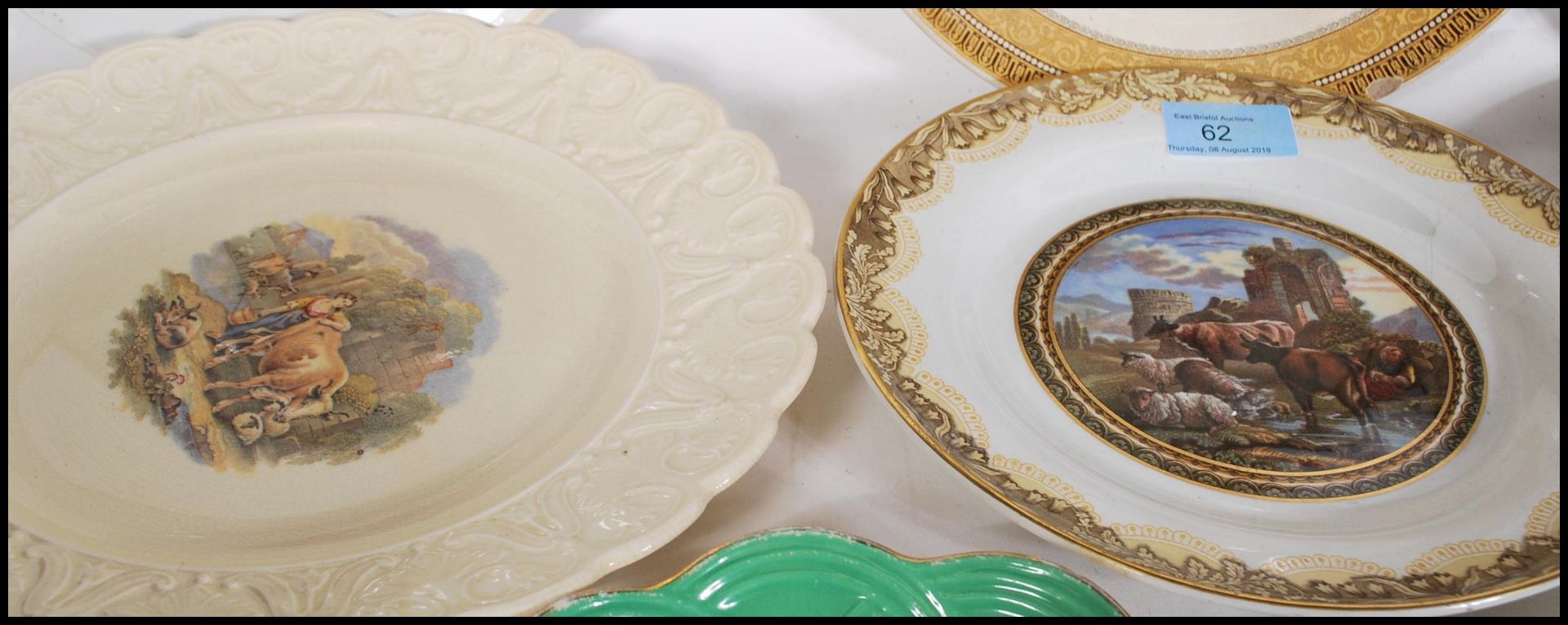 A large collection of Pratt / Prattware 19th and early 20th century cabinet plates. To include - Bild 3 aus 9