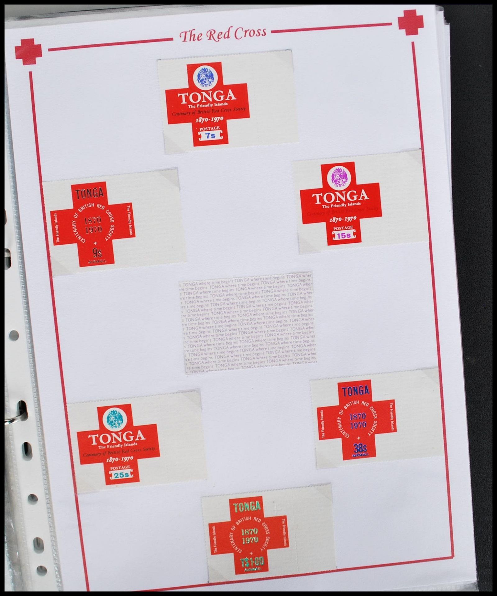 A collection of world stamp to include mostly Red Cross envelopes and stamps across various - Image 17 of 32