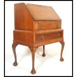 A 20th Century 1930's mahogany bureau writing desk