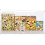 A good interesting collection of early Disney Mickey Mouse books and annuals, to include; Mickey