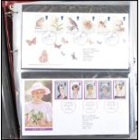 A album of Great Britain first day covers contained in a Royal mail album, 1998-2002 approx 72