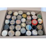 A good collection of approximately 50 + Edison  Phonograph wax cylinder rolls in cases featuring