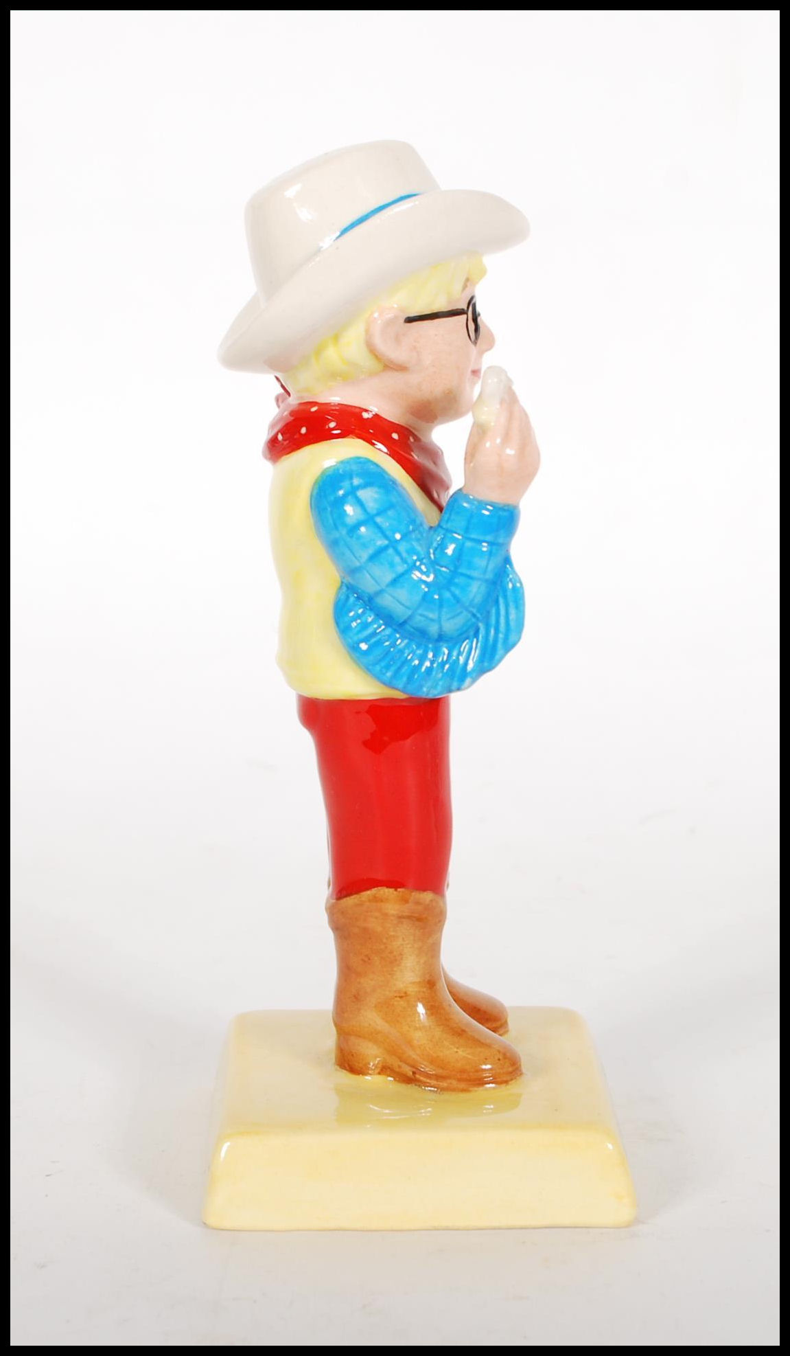 A Royal Doulton ceramic advertising figure for ' The Milkybar Kid , AC7, limited edition no. 523 / - Image 3 of 9