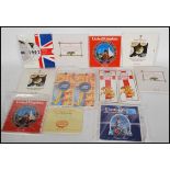 A collection of Royal Mint Brilliant Uncirculated Coins from the united kingdom to include 1985 coin