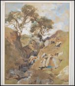 Alfred William Parsons (1847-1920) - An early 20th Century water colour on paper depicting a rocky