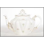 A late 19th / early 20th Century high Victorian dainty teapot by Wileman Foley (early Shelley)
