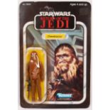 RARE VINTAGE STAR WARS CARDED FIGURE ' CHEWBACCA '