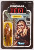 RARE VINTAGE STAR WARS CARDED FIGURE ' CHEWBACCA '