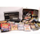 VINTAGE SINCLAIR ZX SPECTRUM COMPUTER CONSOLE AND GAMES