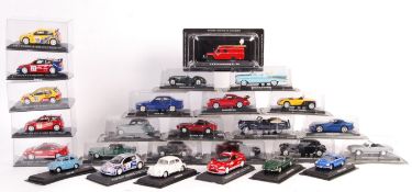 COLLECTION OF 26 1/43 SCALE DIECAST MODELS INCLUDI