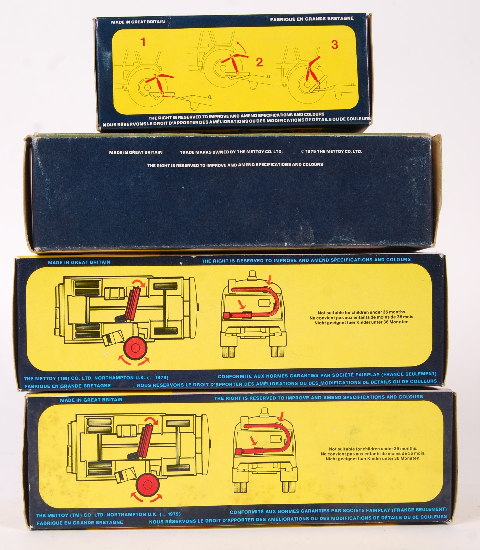FOUR VINTAGE 1980'S CORGI TOYS BOXED DIECAST MODELS - Image 8 of 8
