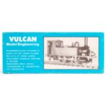 RARE VINTAGE VULCAN MODEL ENGINEERING 0 GAUGE LOCOMOTIVE KIT