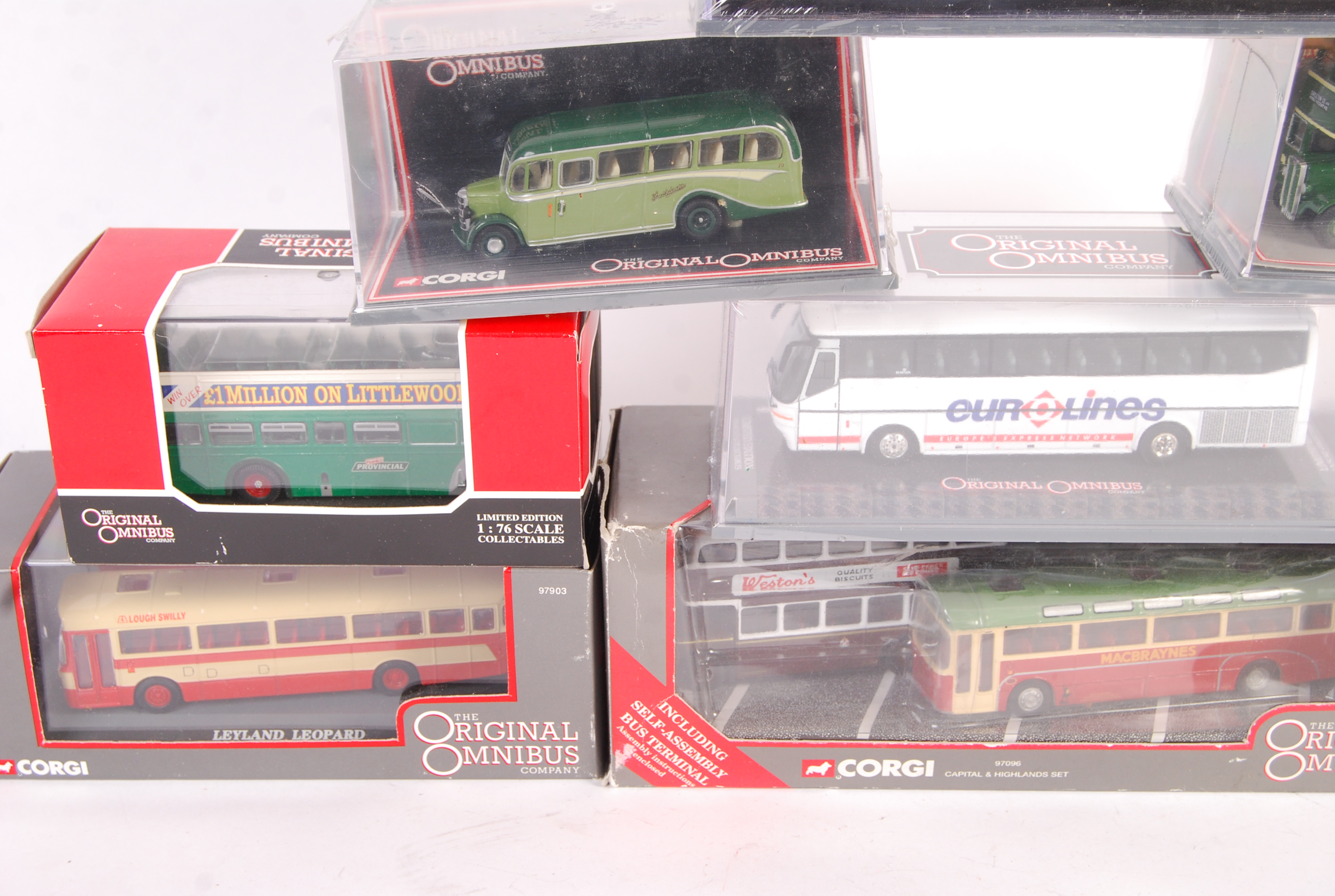 COLLECTION OF TEN CORGI ORIGINAL OMNIBUS BUSSES IN - Image 3 of 5