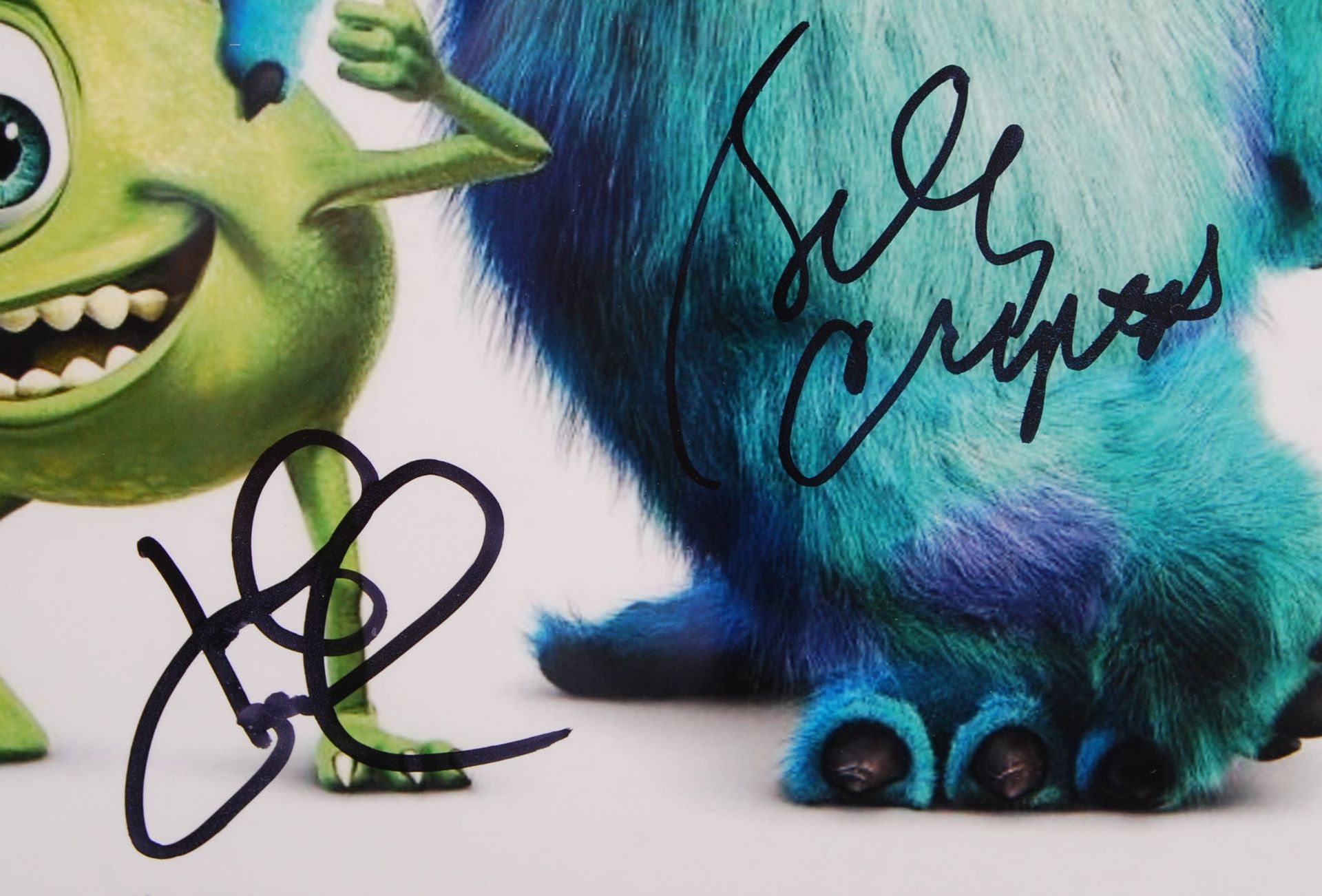 RARE MONSTERS INC PIXAR AUTOGRAPHED 8X10" PHOTO - Bild 3 aus 3