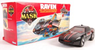 ORIGINAL VINTAGE KENNER MADE MASK 'RAVEN' ACTION FIGURE PLAYSET