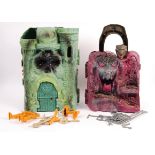 VINTAGE 1980'S MASTERS OF THE UNIVERSE MOTU CASTLE PLAYSETS