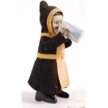 SCHUCO 1930'S CLOCKWORK DRINKING CHILD MONK