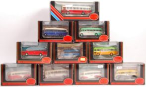 COLLECTION OF TEN BOXED EFE 1/76 SCALE BUSSES