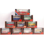 COLLECTION OF TEN BOXED EFE 1/76 SCALE BUSSES