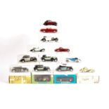 COLLECTION OF APPROX 20 1/43 SCALE DIECAST VETERAN CARS.