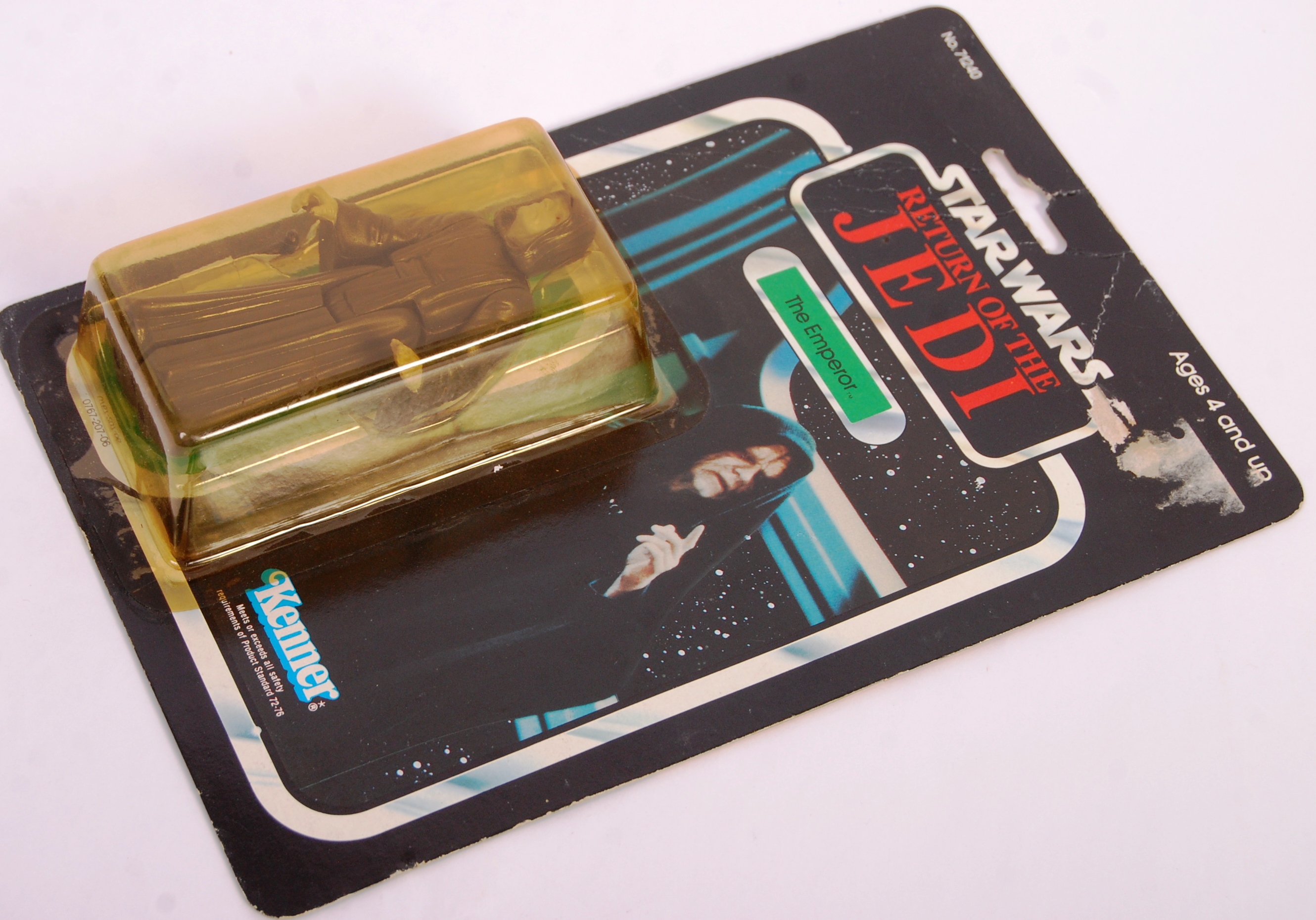 VINTAGE STAR WARS MOC CARDED ACTION FIGURE ' THE E - Image 3 of 5