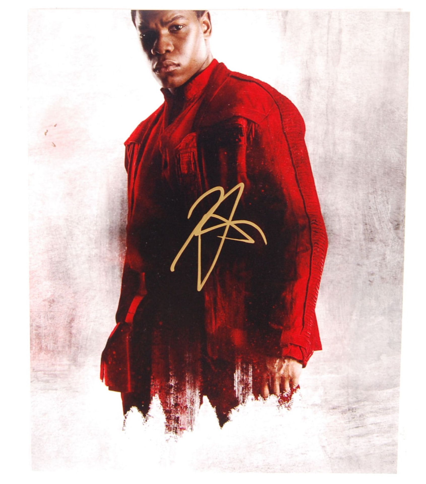 STAR WARS - JOHN BOYEGA - AUTOGRAPHED 8X10" PHOTOGRAPH