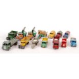COLLECTION OF FOURTEEN DINKY TOYS MADE DIECAST MODELS