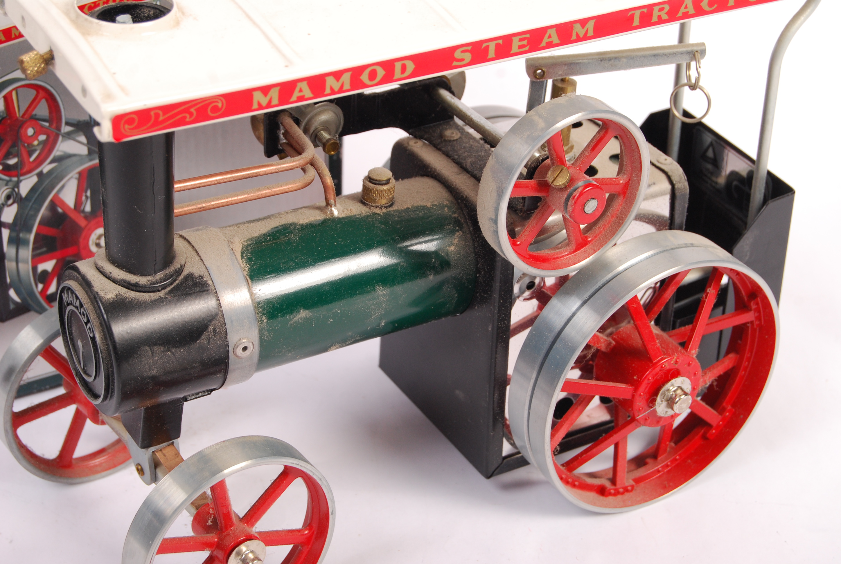VINTAGE MAMOD LIVE STEAM TRACTOR TE1A BOXED - Image 2 of 5