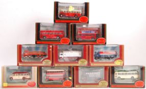 COLLECTION OF TEN BOXED EFE 1/76 SCALE BUSSES