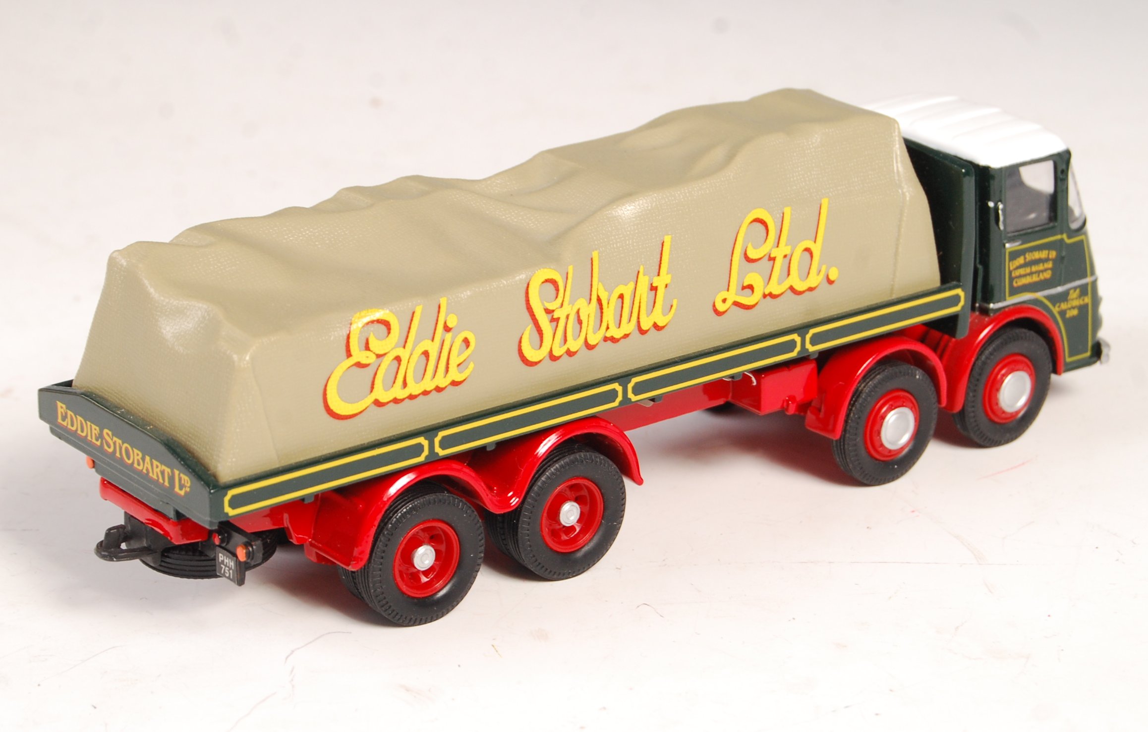 RARE PRE-PRODUCTION CORGI PROTOTYPE EDDIE STOBART DIECAST MODEL - Image 2 of 3