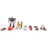 COLLECTION OF VINTAGE TRANSFORMERS AND GO BOTS