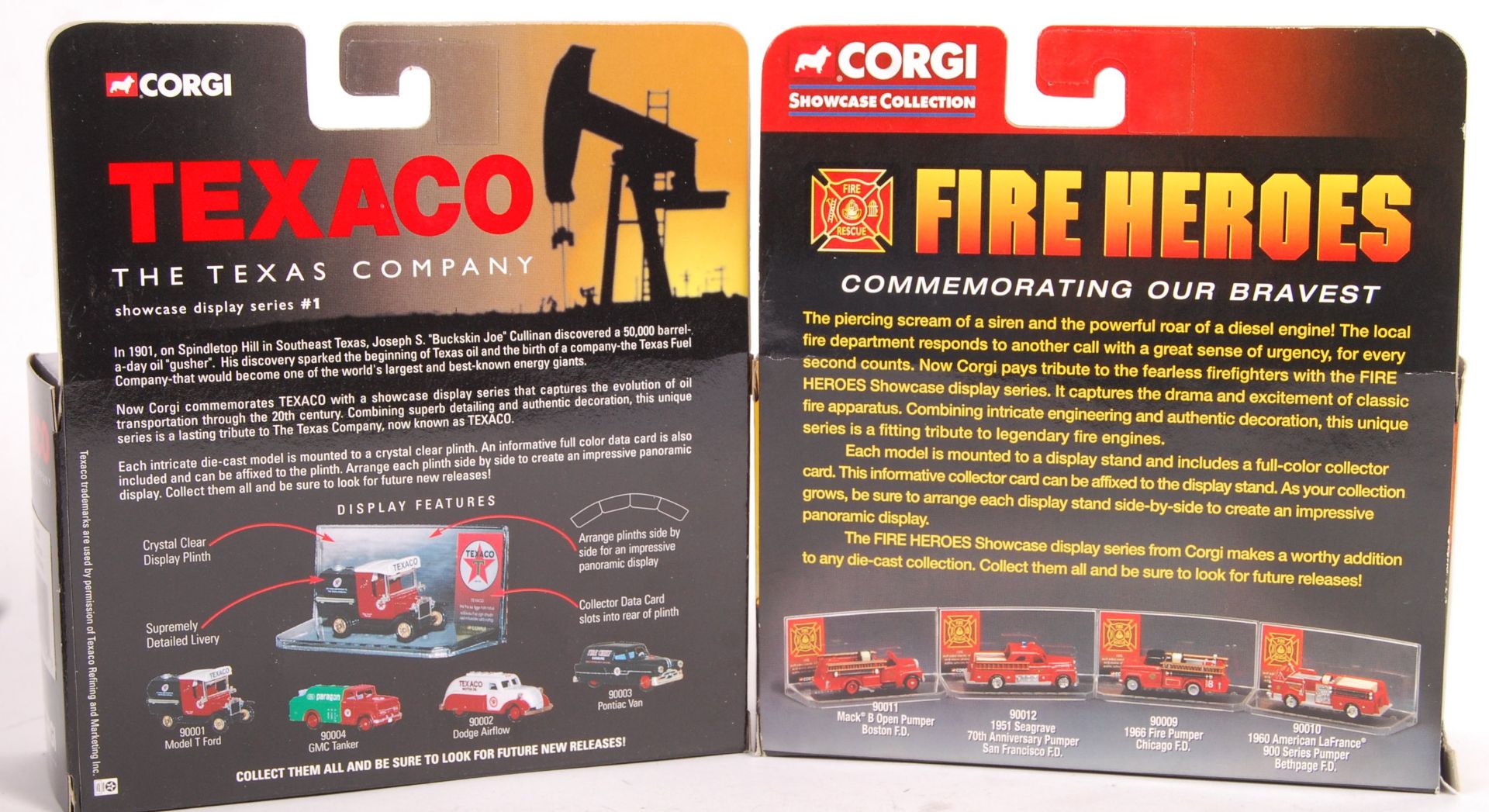 COLLECTION OF 12 BOXED CORGI TEXACO AND FIRE HEROE - Bild 5 aus 5