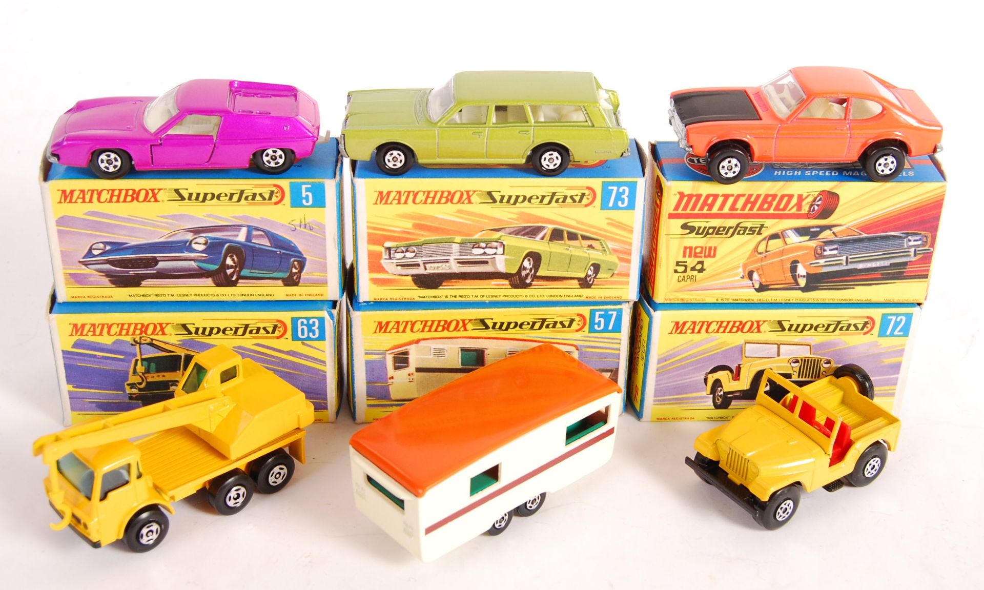 RARE MINT+ MATCHBOX SUPERFAST BOXED DIECAST MODELS - Bild 2 aus 4