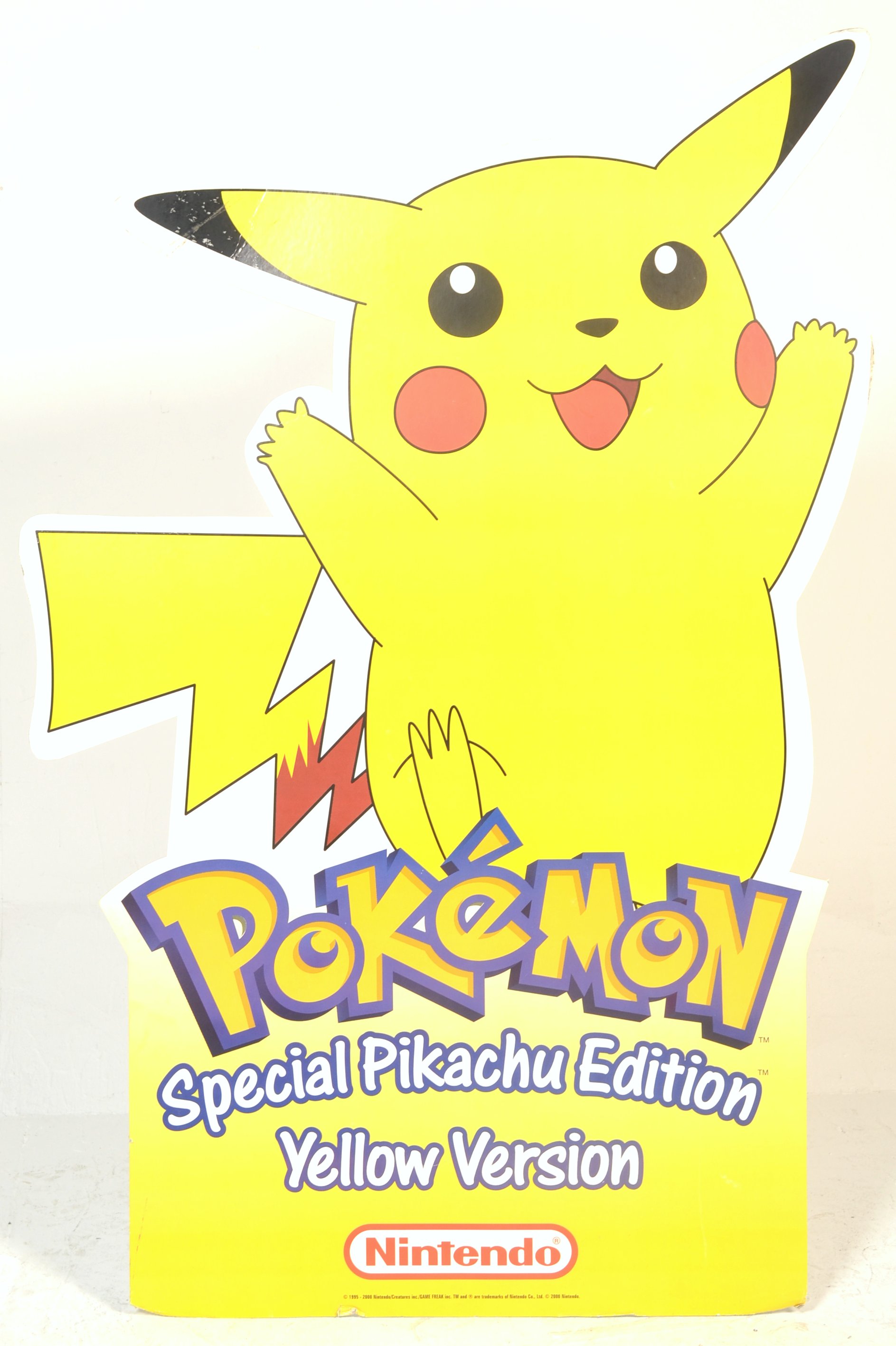 NINTENDO GAMEBOY POKEMON SPECIAL PIKACHU EDITION STANDEE