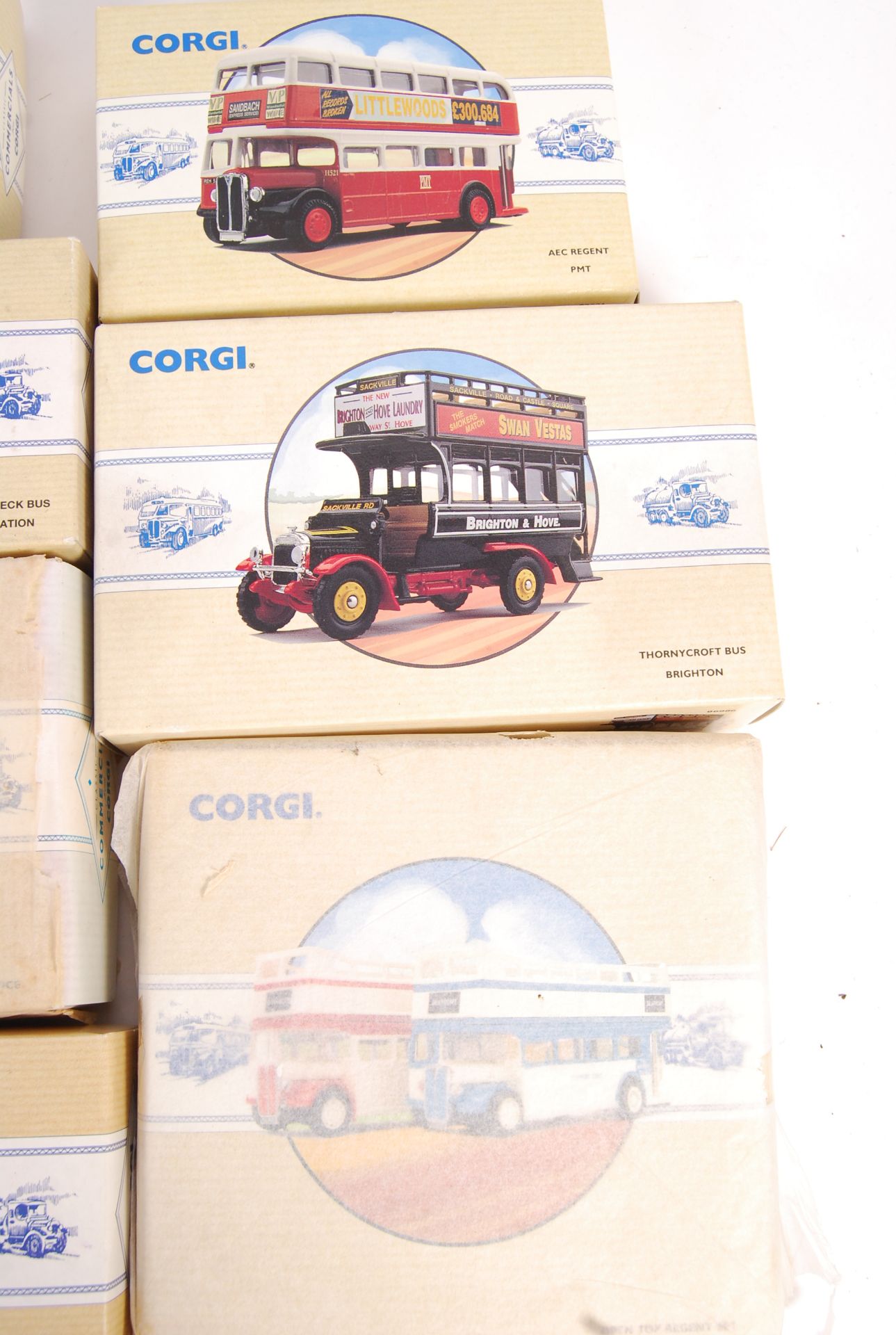 COLLECTION OF TEN CORGI CLASSICS BOXED BUSSES - Bild 4 aus 6