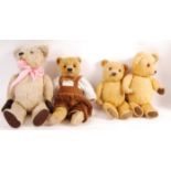 COLLECTION OF ASSORTED VINTAGE TEDDY BEARS - BRITISH MADE