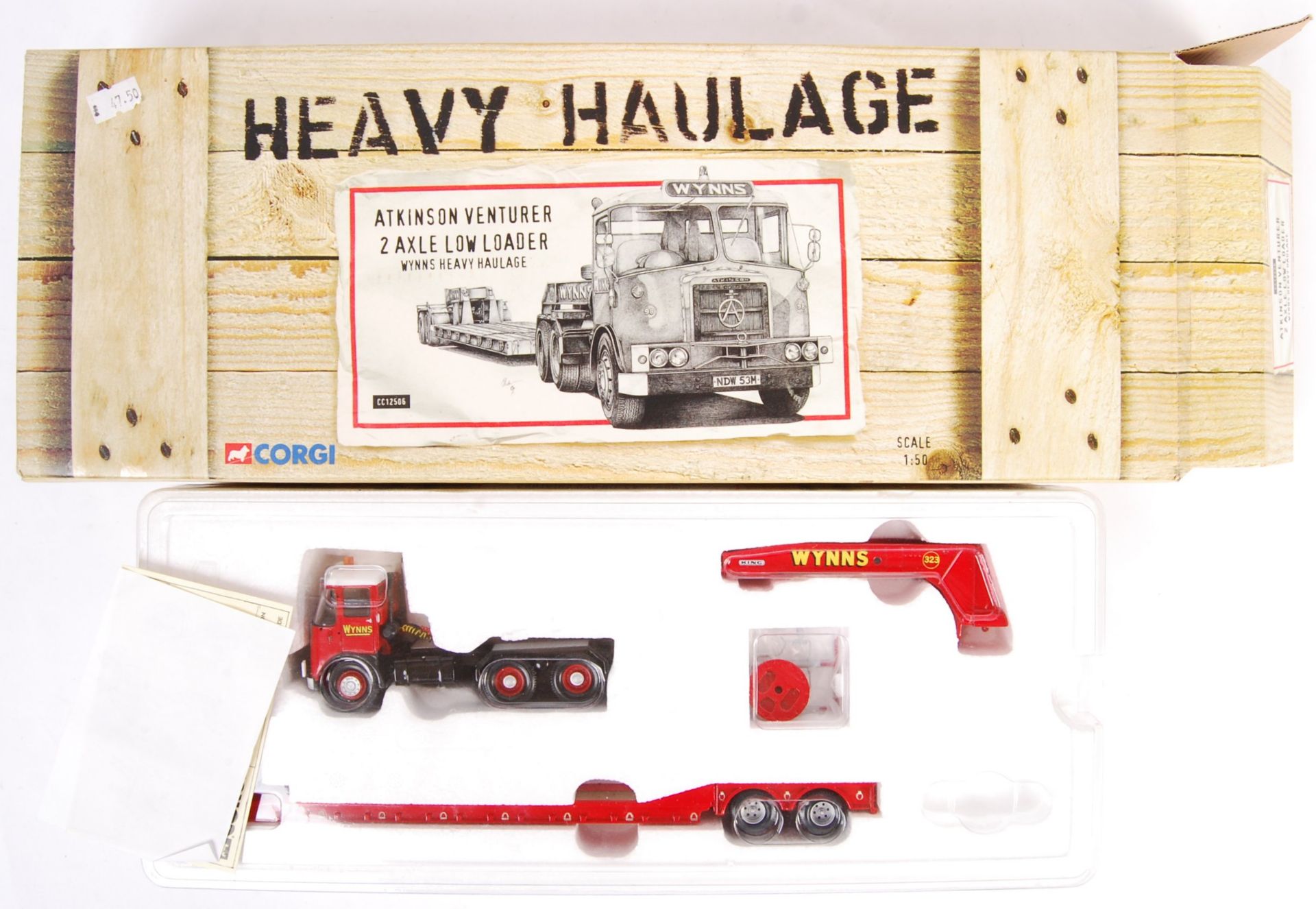 CORGI HEAVY HAULAGE BOXED DIECAST MODEL SET