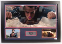 SUPERMAN - MAN OF STEEL - HENRY CAVILL SIGNED PHOTOGRAPH