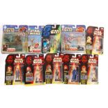 STAR WARS CARDED HASBRO ACTION FIGURES