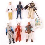 COLLECTION OF 7X VINTAGE STAR WARS FIGURES