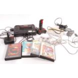 RETRO SEGA MASTER SYSTEM VIDEO GAMES CONSOLE WITH GAMES