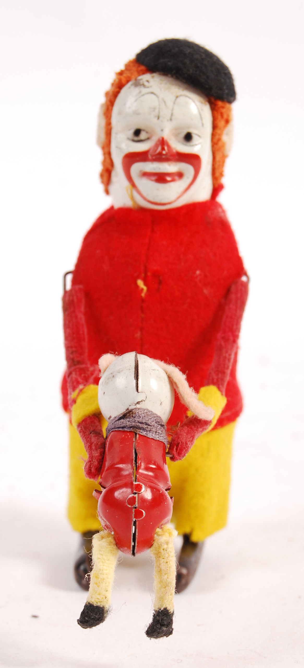 SCHUCO 1930'S CLOCKWORK CLOWN WITH ACROBATIC MOUSE - Image 4 of 6