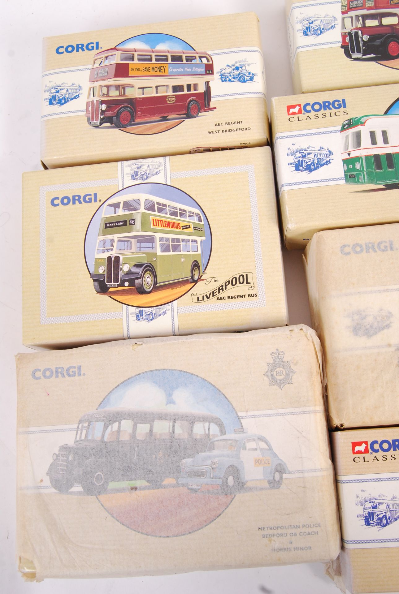 COLLECTION OF TEN CORGI CLASSICS BOXED BUSSES - Bild 2 aus 6