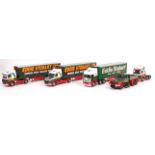 ASSORTED CORGI SCALE MODEL DIECAST EDDIE STOBART HAULAGE