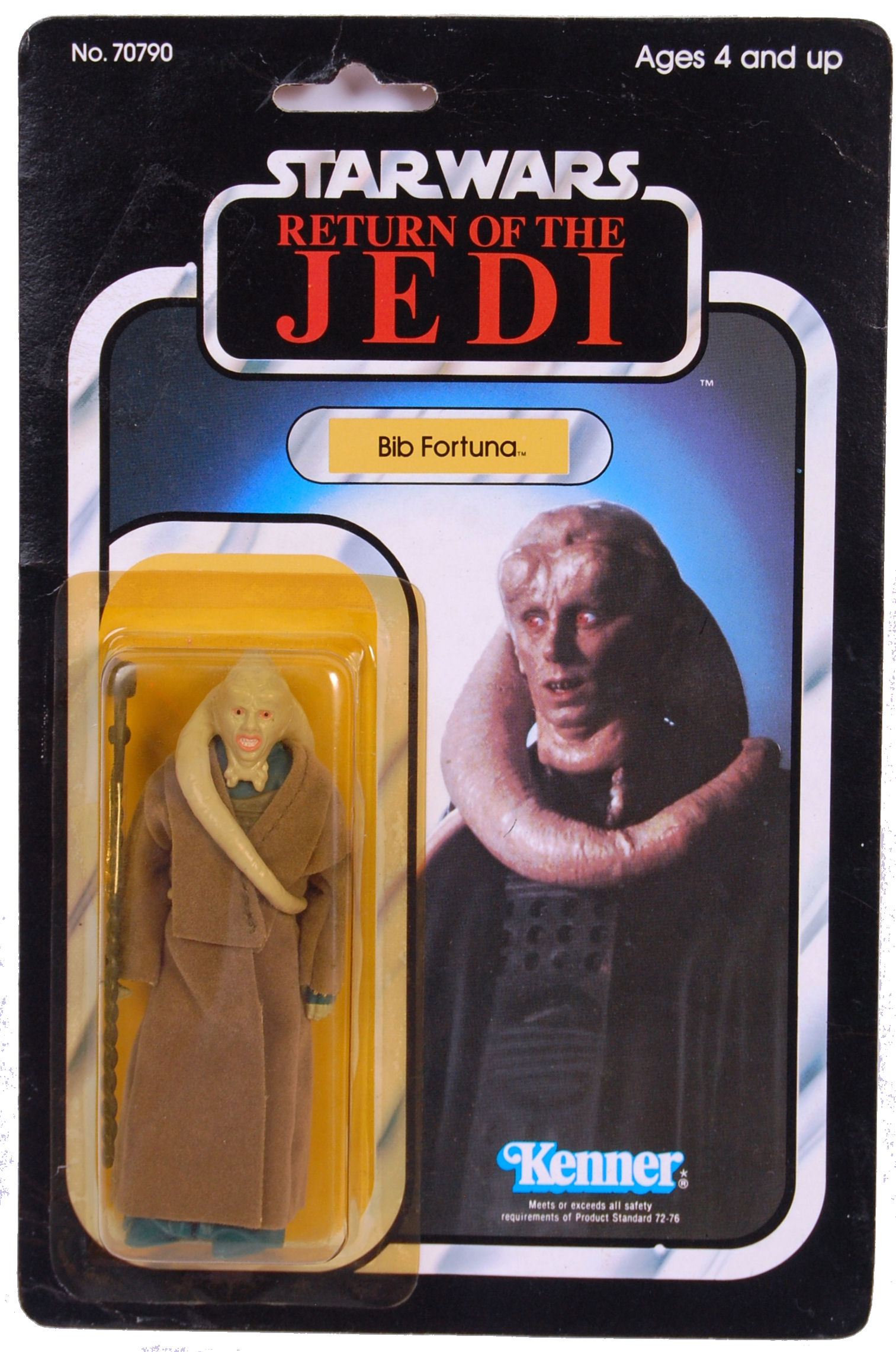 VINTAGE STAR WARS CARDED MOC ACTION FIGURE ' BIB F